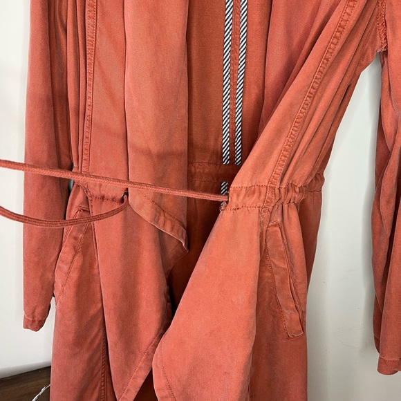 Max Jeans Spiced Coral Duster Jacket - Picture 6 of 13